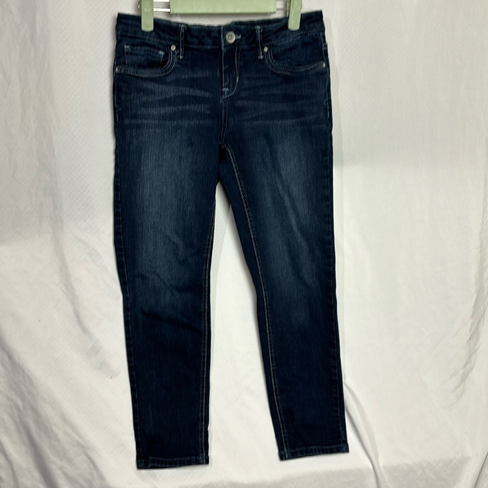 Women’s Aeropostale Lola cropped jagging 9/10 regular normal stretch dark wash